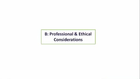 Thumbnail for Ethical Principles and Threats