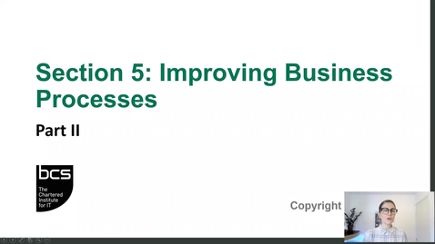 Thumbnail for Improving Business Processes - Part Two