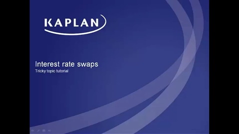 Thumbnail for Interest rate swaps