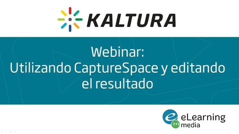 Miniatura para Webinar - Utilizando CaptureSpace y editando el resultado