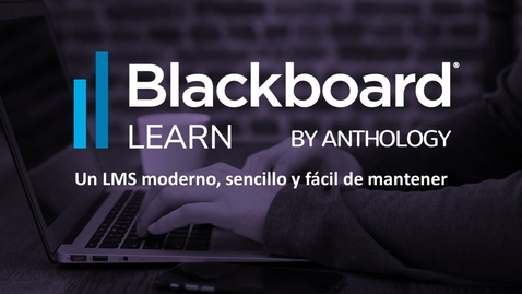 Miniatura para la entrada Blackboard Learn: Un LMS moderno, sencillo y fácil de mantener