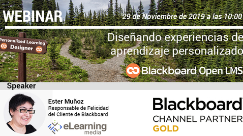Miniatura para Webinar: Diseñando experiencias de aprendizaje personalizado con Open LMS
