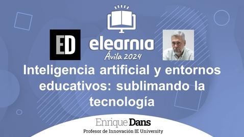 Miniatura para Inteligencia artificial y entornos educativos: sublimando la tecnología