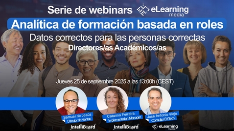 Thumbnail for Analítica de formación basada en roles: datos correctos para las personas correctas - Dirección Académica
