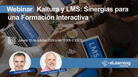 Miniatura para Kaltura y LMS: Sinergias para una Formación Interactiva