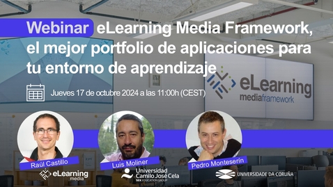 Miniatura para Descubre eLearning Media Framework, el mejor portfolio de aplicaciones para tu entorno de aprendizaje