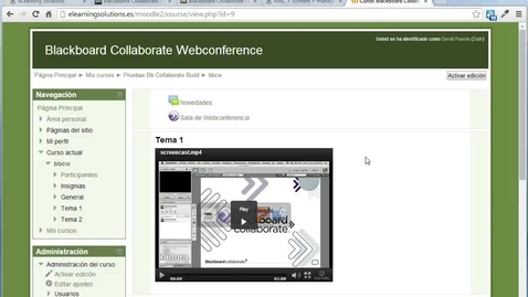 Miniatura para la entrada Collaborate: Crear una sala en Moodle