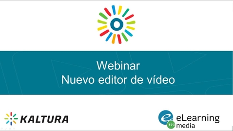 Miniatura para Webinar - Nuevo editor de vídeo