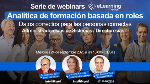 Thumbnail for Analítica de formación basada en roles: datos correctos para las personas correctas - Administración de Sistemas