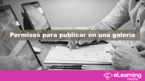Miniatura para Permisos para publicar en una galería
