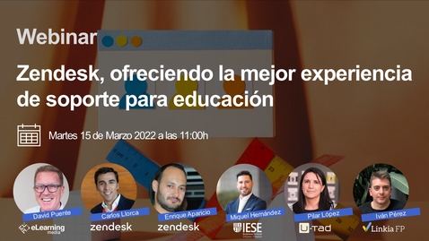 Miniatura para Zendesk: Ofreciendo la mejor experiencia de soporte para educación