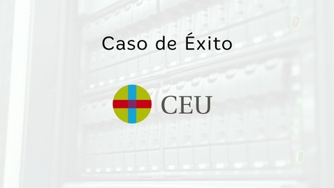 Miniatura para la entrada Caso de éxito CEU: Blackboard y eLearning Media