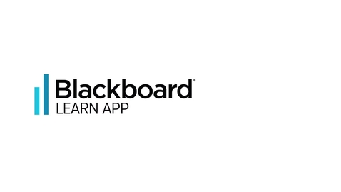 Miniatura para la entrada Blackboard Learn App