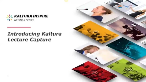 Miniatura para Introducción a Kaltura Lecture Capture (webinar)