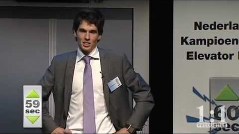 Thumbnail for S06 - NK Elevator Pitch 2011- Tiemen Storm