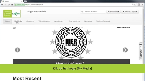 Thumbnail for Een videolink of embedcode delen