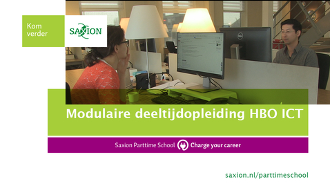 Thumbnail for entry Modulaire deeltijdopleiding HBO ICT