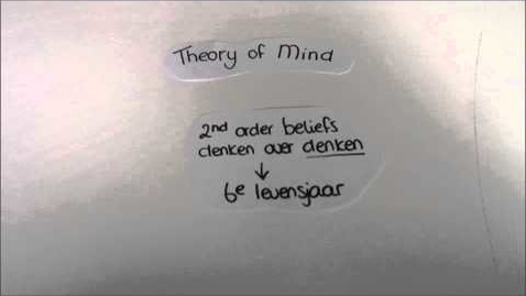 Thumbnail for OTP05 Introductie in de Klinische Neuropsychologie: Theory Of Mind