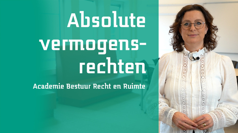 Thumbnail for Kennisclip - Absolute vermogensrechten