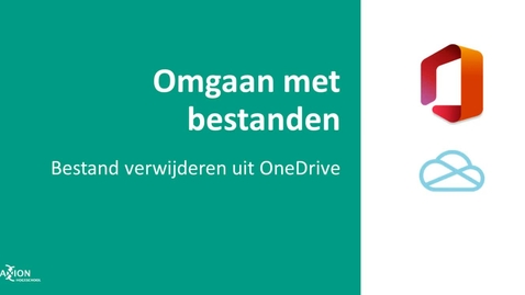 Thumbnail for entry Bestand verwijderen uit OneDrive