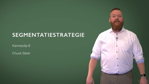 Thumbnail for Kennisclip Marketing 6: Segmentatiestrategie