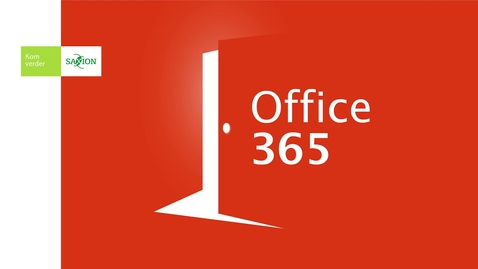 Thumbnail for entry Office 365 - Zo doen wij dat bij Saxion!
