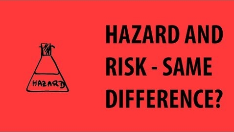 Thumbnail for entry OIVK07 - What's the difference between hazard and Risk?