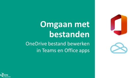 Thumbnail for entry OneDrive bestand bewerken in Teams en Office apps