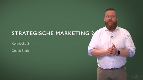 Thumbnail for Kennisclip 3 Strategische marketing deel 2