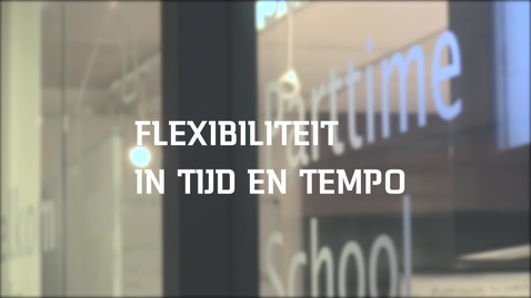 Thumbnail for entry SOM: Flexibiliteit in tijd en tempo