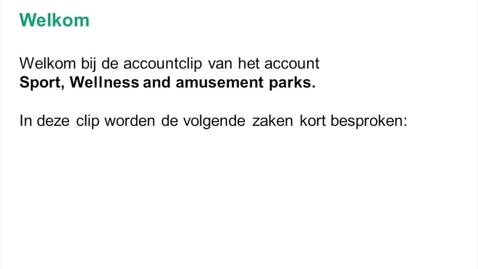 Thumbnail for HBS Accountclip Sport, Wellness &amp; Amusement parks