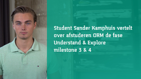 Thumbnail for Milestones - Studenten aan het woord - Sander