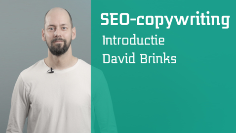 Thumbnail for entry SEO-copywriting : introductie