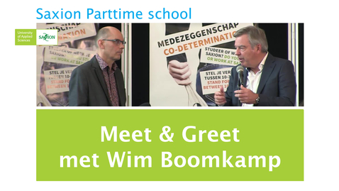 Thumbnail for De Meet &amp; Greet met Wim Boomkamp van 13 oktober