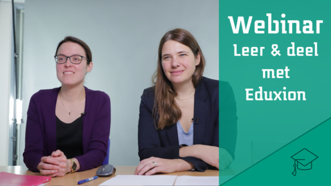 Thumbnail for Netwerkleren door Bieke Schreurs - Webinar Leer &amp; deel met Eduxion