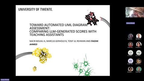 Thumbnail for Automated assessment of student work (Week van de AI) Hybride en lokaal Q205 Edith Stein Gebouw-20250603_085255-Meeting Recording.mp4