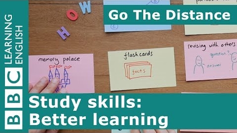 Thumbnail for entry Study Skills – Better learning