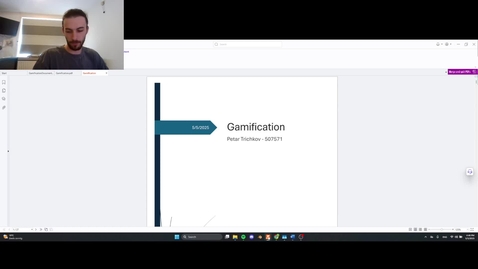 Thumbnail for Gamification 2025 Petar Trichkov
