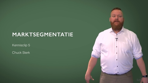 Thumbnail for Kennisclip Marketing 5: Marktsegmentatie