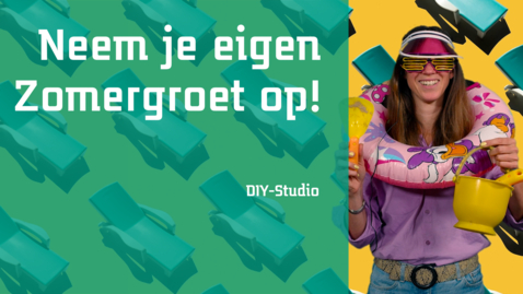 Thumbnail for Neem je eigen zomergroet op in de DIY-Studio!
