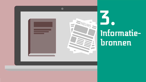 Thumbnail for 3/6  Zoekplan informatievaardigheden : informatiebronnen