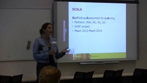 Thumbnail for SURF - Sneller en beter feedback geven met digitale tools - Scala Project  (Sanne Gratama van Andel  19-09-14)