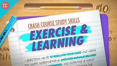 Thumbnail for entry Exercise: Crash Course Study Skills #10