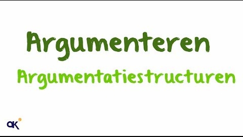 Thumbnail for S11 - Argumenteren: argumentatiestructuren (2/4)
