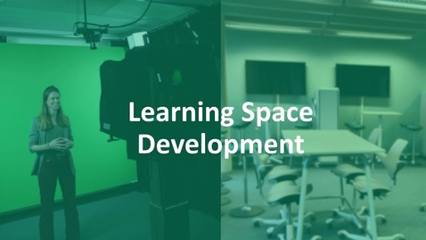 Thumbnail for entry Activiteiten Learning Space Development