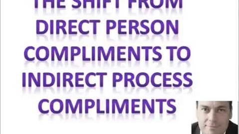 Thumbnail for OSW02 - The shift from direct person compliments to indirect process compliments