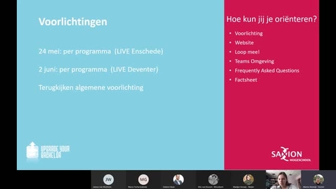 Thumbnail for NL Top Talent voorlichting - Question &amp; Answer sessie 24 maart 2022