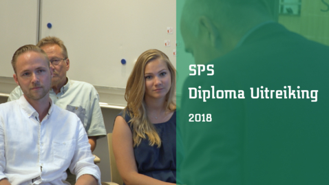 Thumbnail for Diploma uitreiking eerste geslaagden Saxion Parttime School