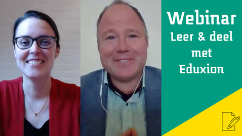 Thumbnail for entry Learning analytics door Marcel Schmitz - Webinar Leer &amp; deel met Eduxion