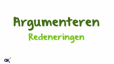 Thumbnail for entry S11 - Argumenteren: redeneringen (4/4)